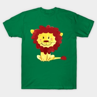 Lion body Watercolor T-Shirt